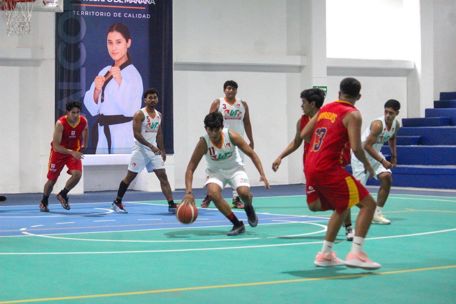 Nuestros Coyotes en la duela 🏀🐺